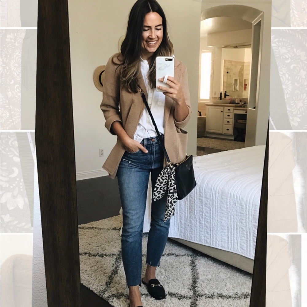 🍂🍂J.Crew Sophie open-front sweater-blazer